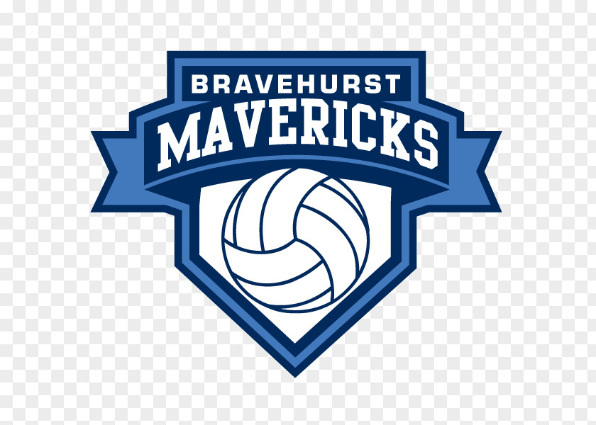 Volleyball Logo Brand Line Font PNG
