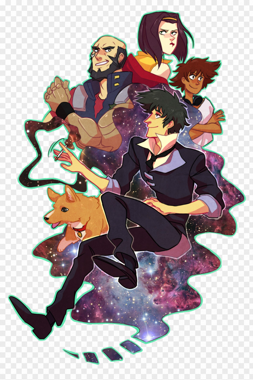 Cowboy Bebop DeviantArt Digital Art Drawing PNG