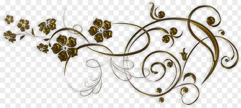 Design Elements Art Floral Wall Decal PNG