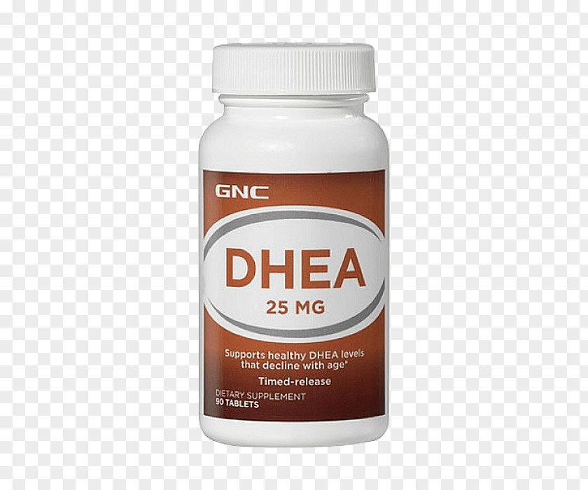 Dietary Supplement Dehydroepiandrosterone GNC Tablet Capsule PNG