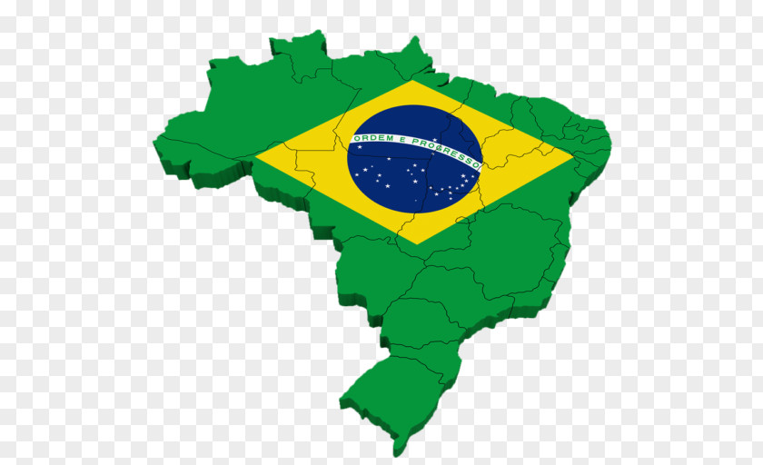 Map Flag Of Brazil World Stock Photography PNG
