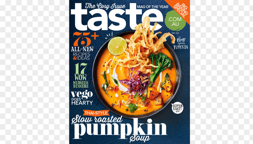 Pumpkin Soup Australia Magazine Flavor Taste Food PNG