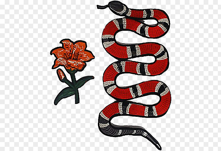 Snake Gucci Embroidered Patch Clothing Pattern PNG
