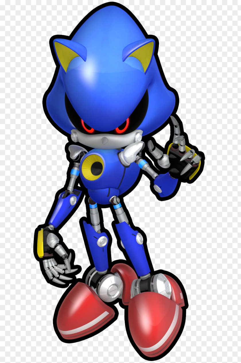 Sonic Hedgehog Outline Runners 3D Metal Tails Boom PNG