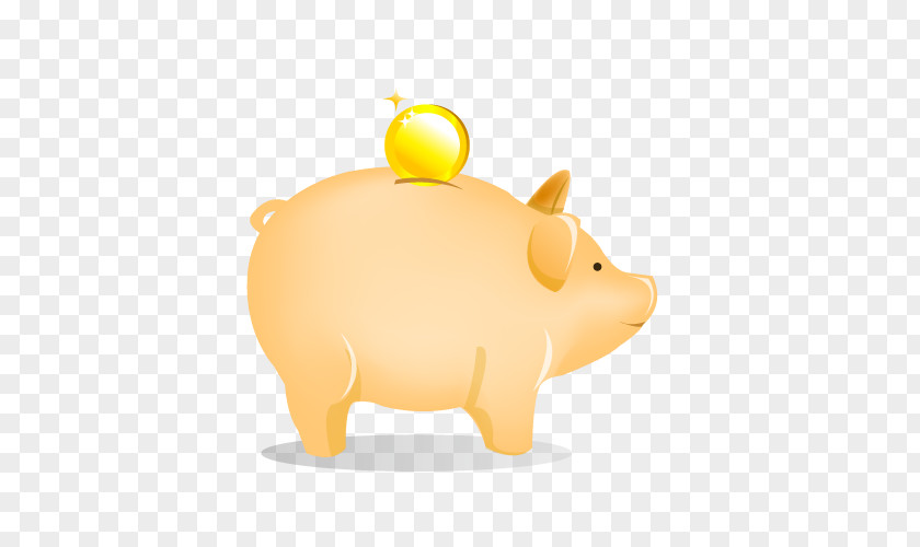 Vector Pig Piggy Bank Piglet PNG