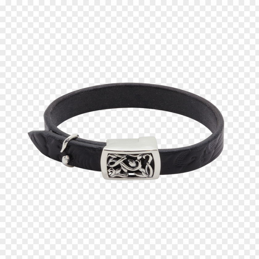 Belt Bracelet Leather Jewellery Silver PNG