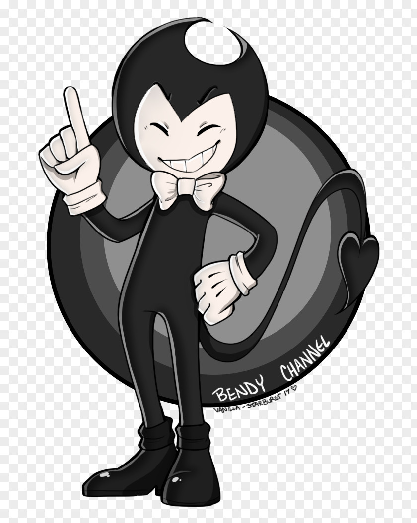 Bendy Ink Demon And The Machine Drawing Fan Art PNG
