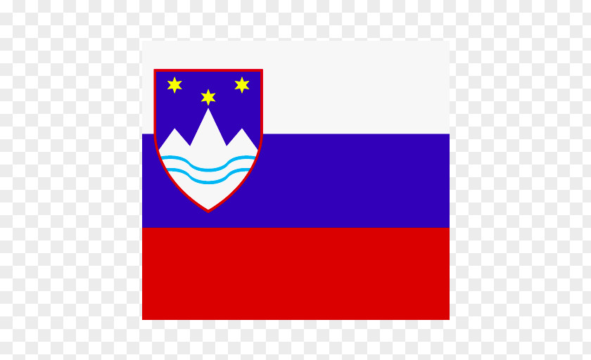 Flag Of Slovenia Red Blue PNG