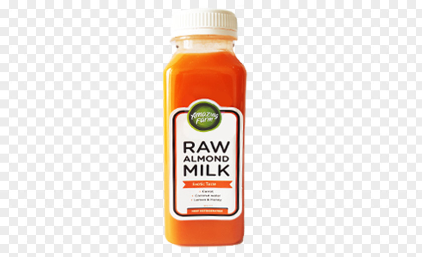 Juice Orange Drink Almond Milk Raw PNG