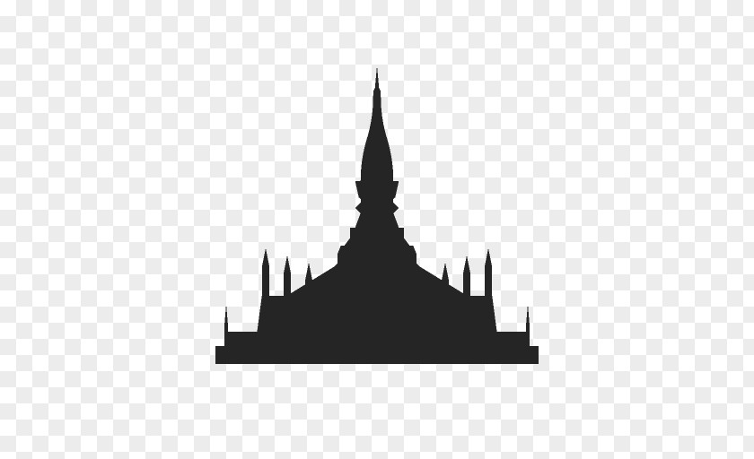 Landmarks Pha That Luang Shwedagon Pagoda Bangkok Vientiane PNG
