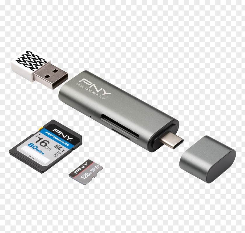 USB Flash Drives PNY Technologies Memory Card Readers PNG