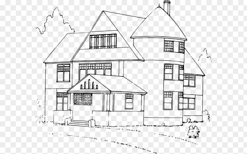 White House Drawing Clip Art PNG