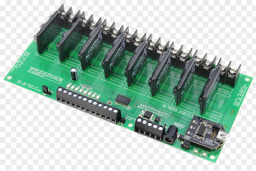 Circuit Board Factory Microcontroller Solid-state Relay Electronics Transistor PNG