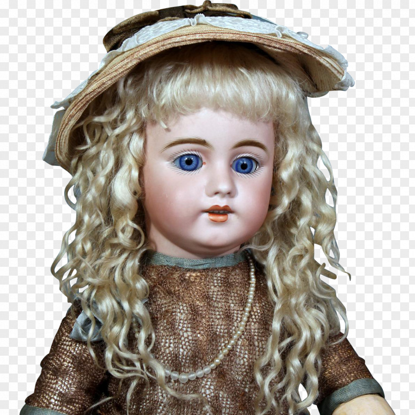 Doll Blond Brown Hair PNG