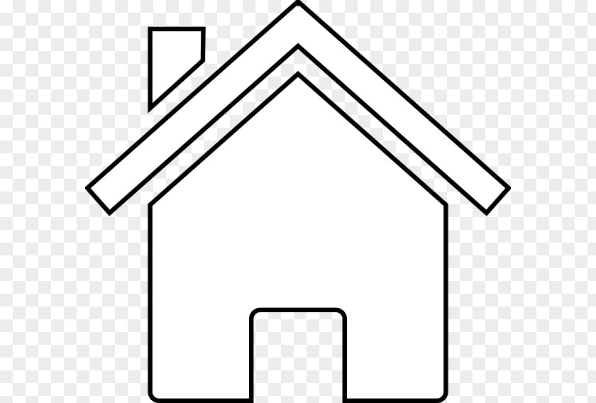 Home Outline Cliparts White House Clip Art PNG