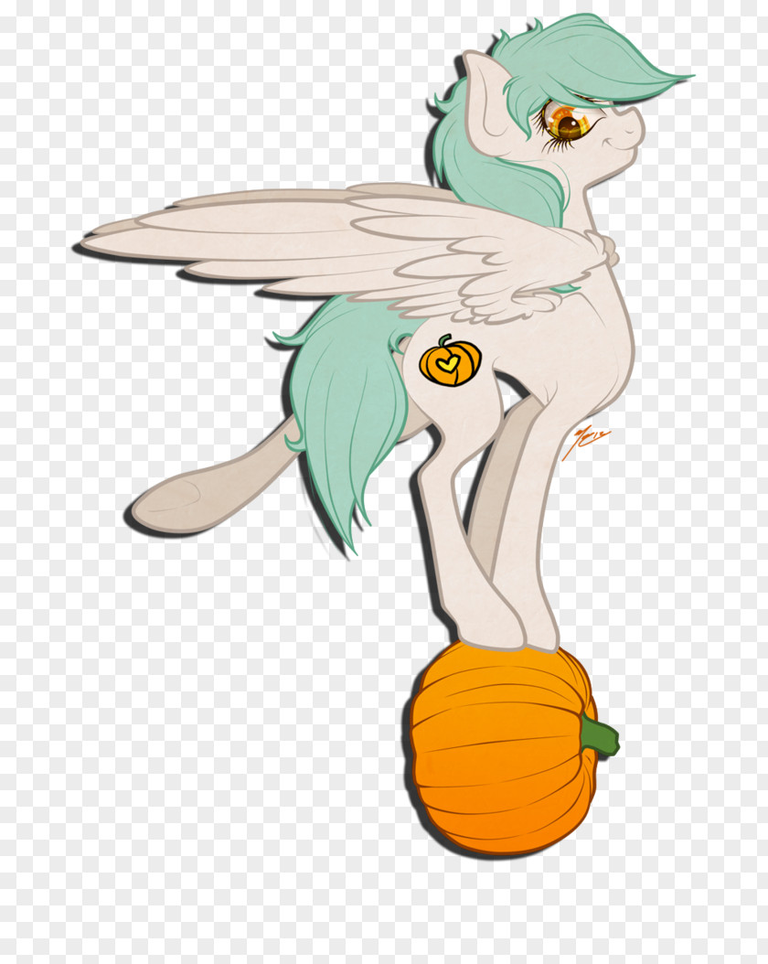 Pumpkin Spice Duck Horse Bird Clip Art PNG