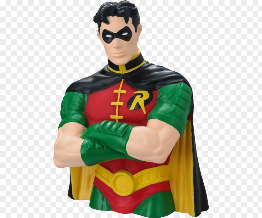 Robin Batman & Penguin Piggy Bank PNG