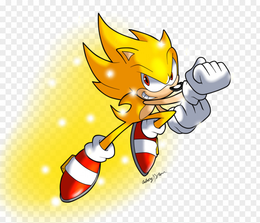 Sonic The Hedgehog Super Tails Art Drawing PNG