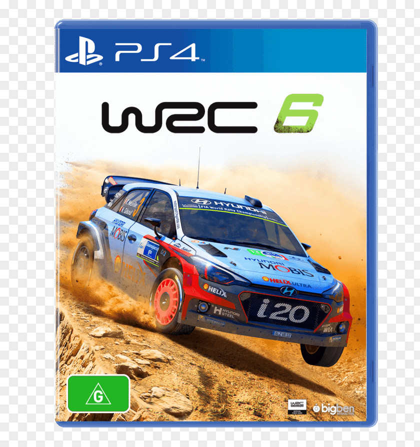 World Rally Championship 6 WRC 5 PlayStation 4 Video Game PNG