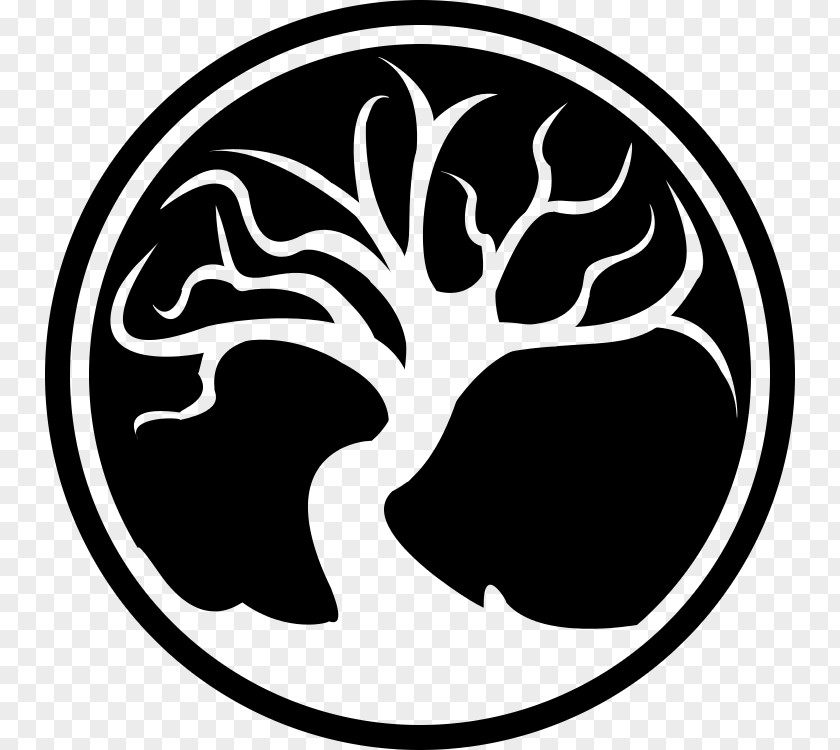 Brain Logo White Organism Font PNG