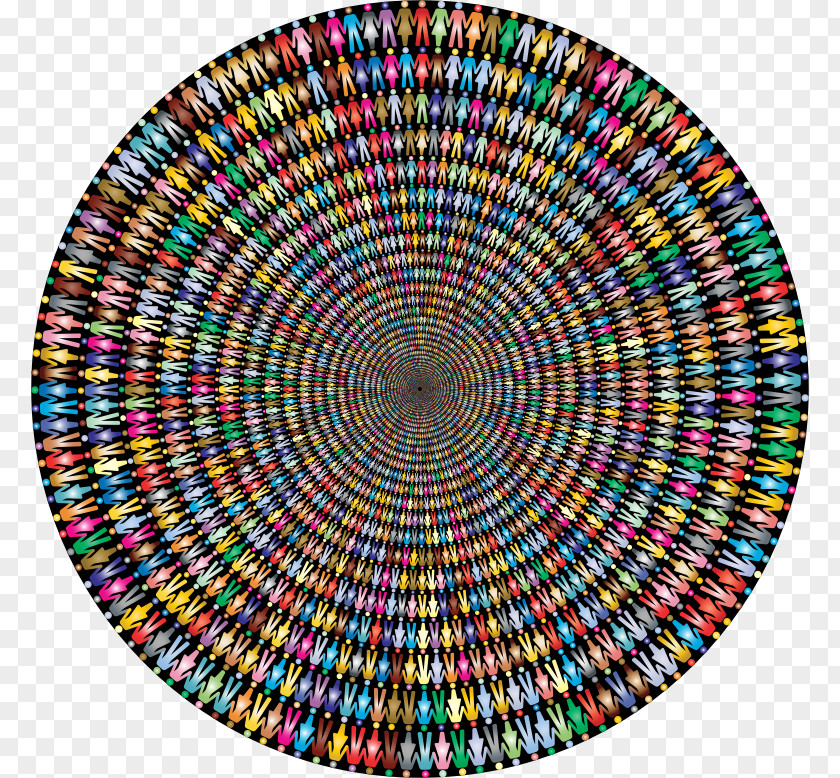 Circle Charger Die Spiral PNG