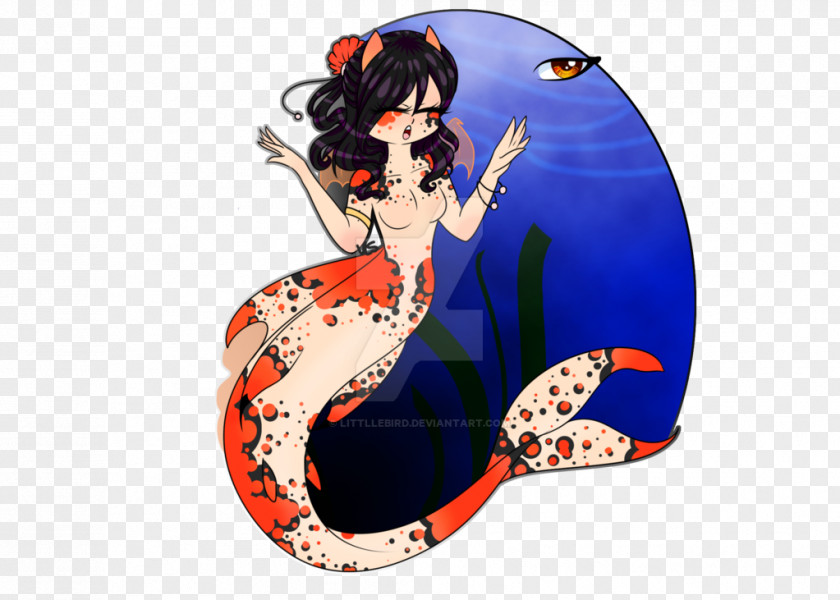 Koi Cartoon Mermaid PNG