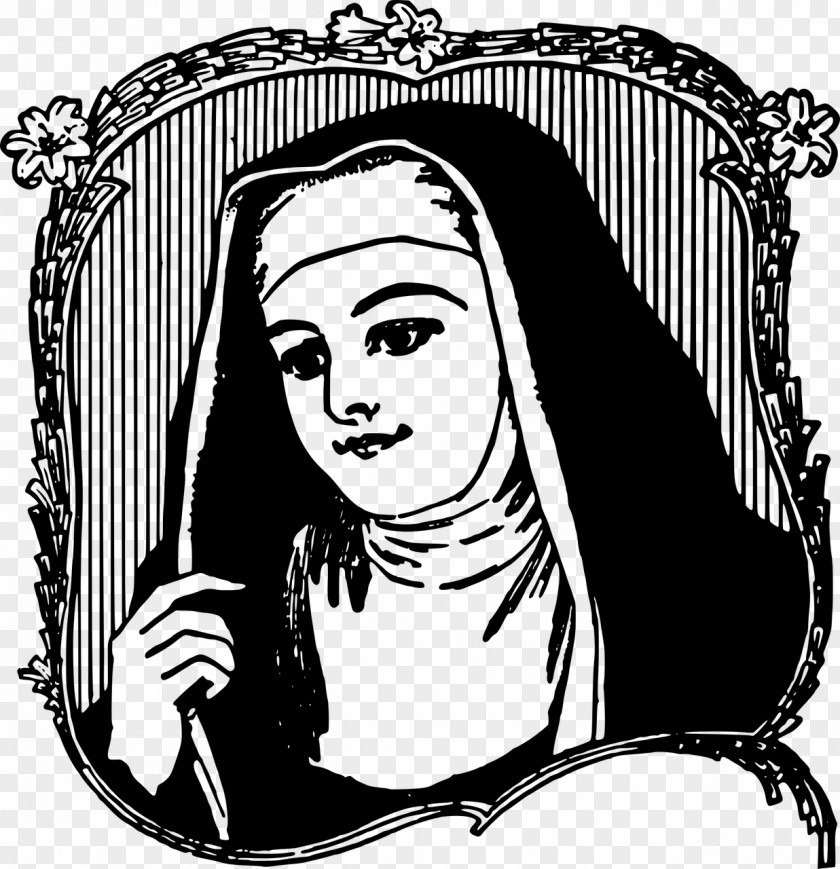 Woman Nun Religion Clip Art PNG