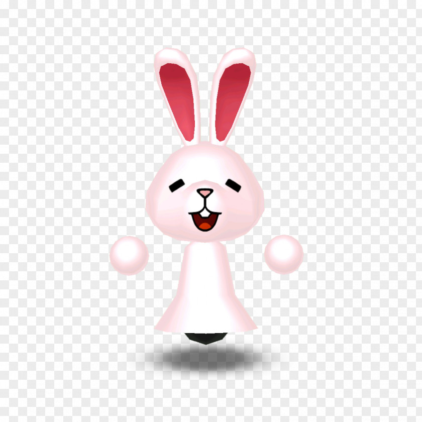 Easter Bunny Pink M PNG