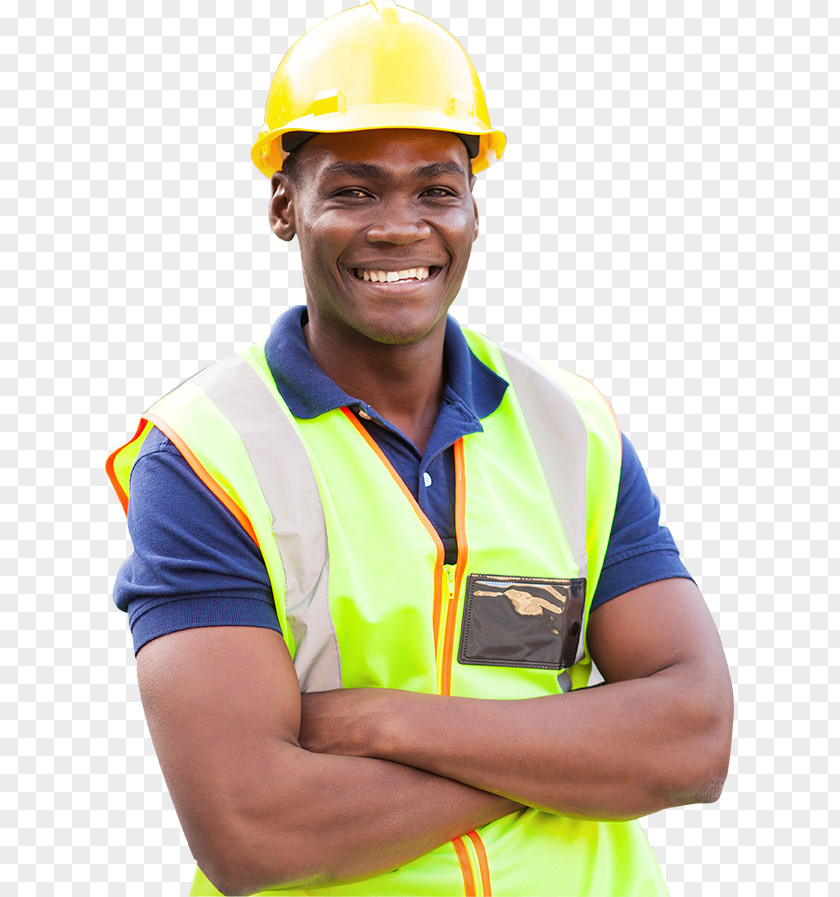 Hispanic Man Thinking Hard Hats Construction Laborer Safety Mining PNG