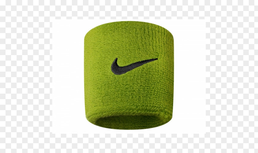 Nike Wristband Green Swoosh Headband PNG