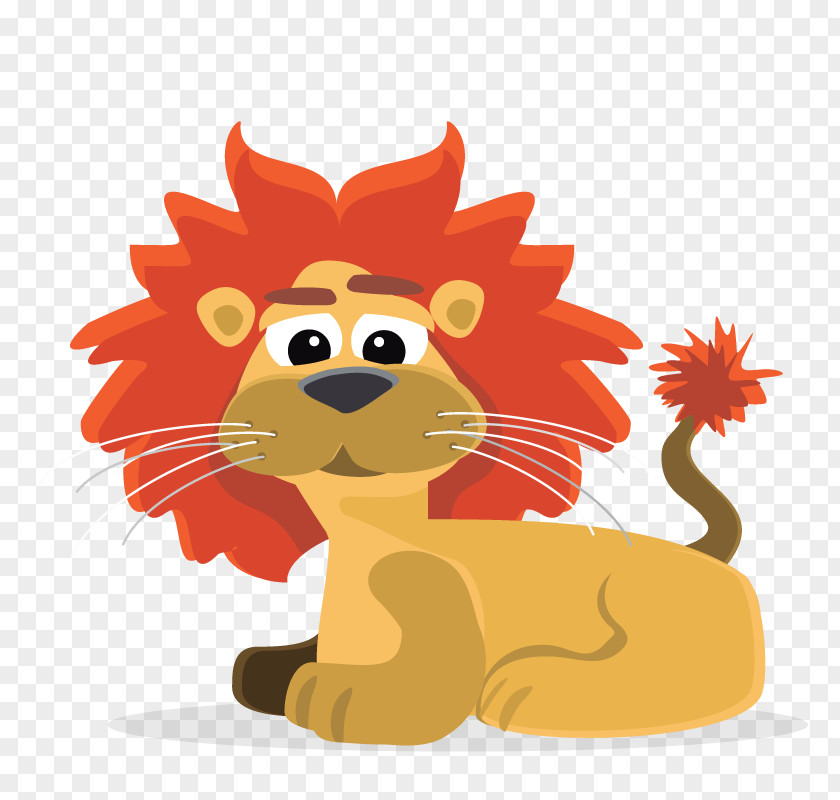 Red Hair Lion Lionhead Rabbit Clip Art PNG