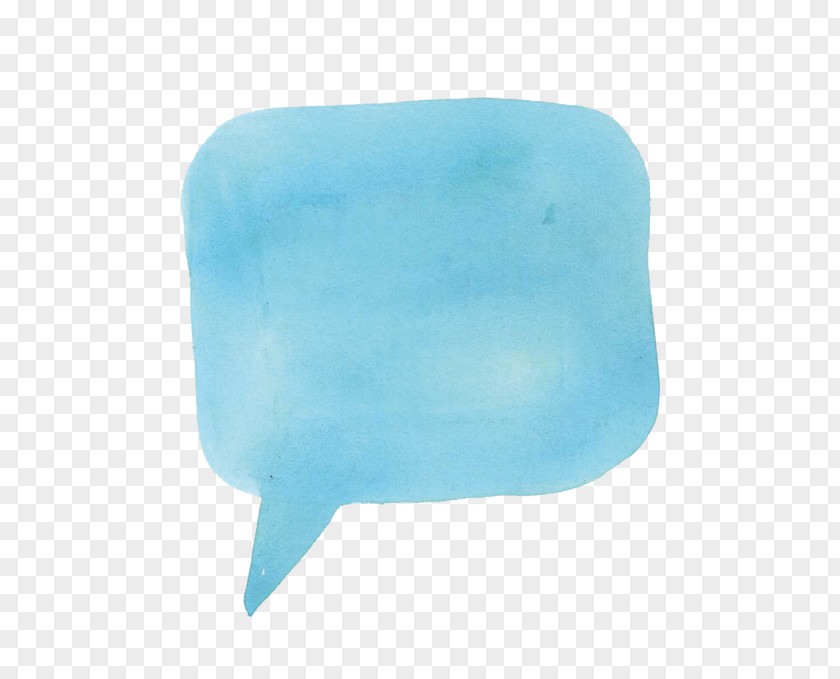 Speech Balloon Watercolor Painting Bubble PNG