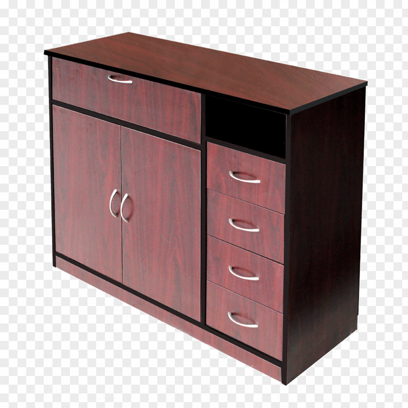 Wood Buffets & Sideboards Mahogany Drawer File Cabinets PNG