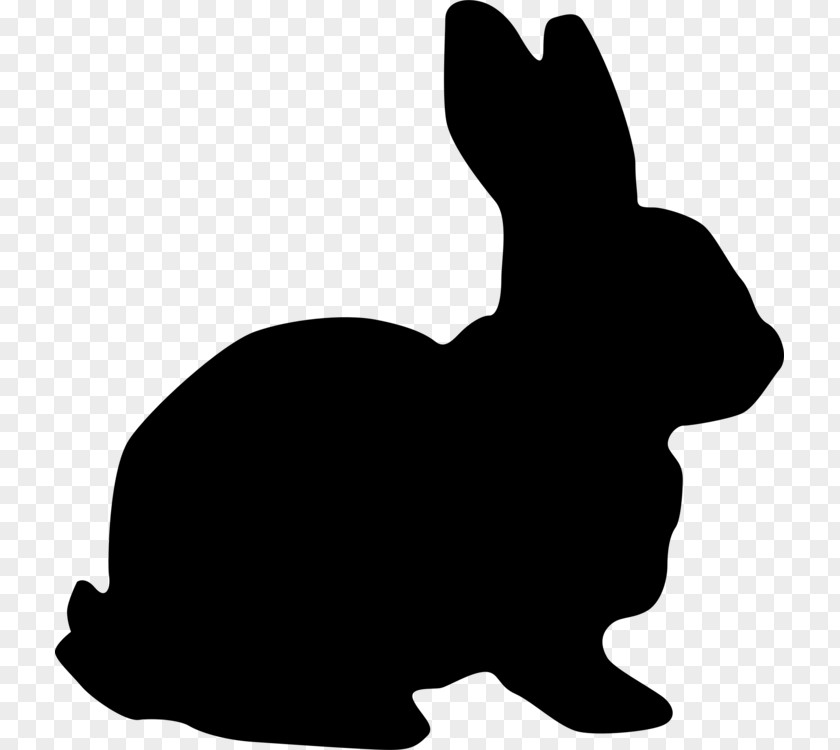 Animal Figure Tail Easter Bunny Background PNG