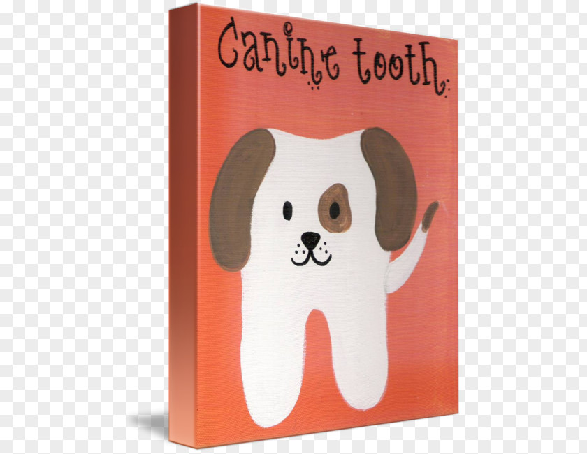 Canine Tooth Dog Canidae Gallery Wrap Canvas PNG