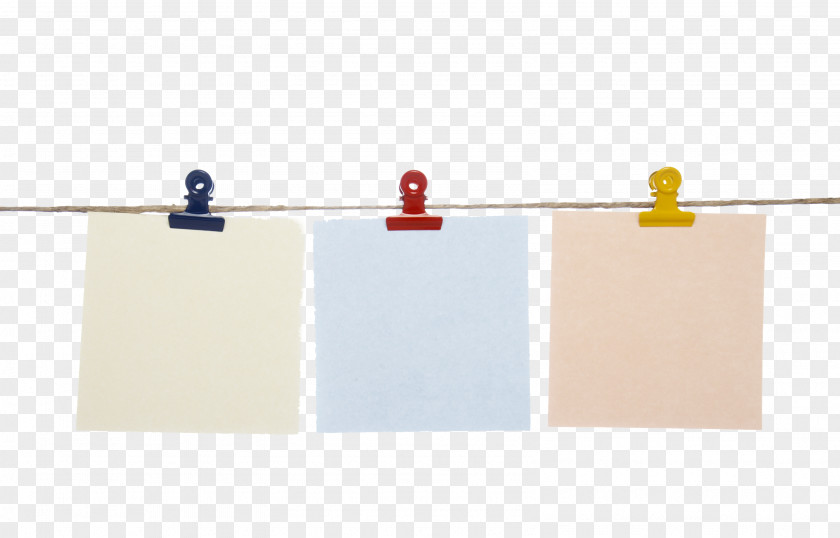 Decorative Clip On The Rope To Pull Material Free Rectangle PNG