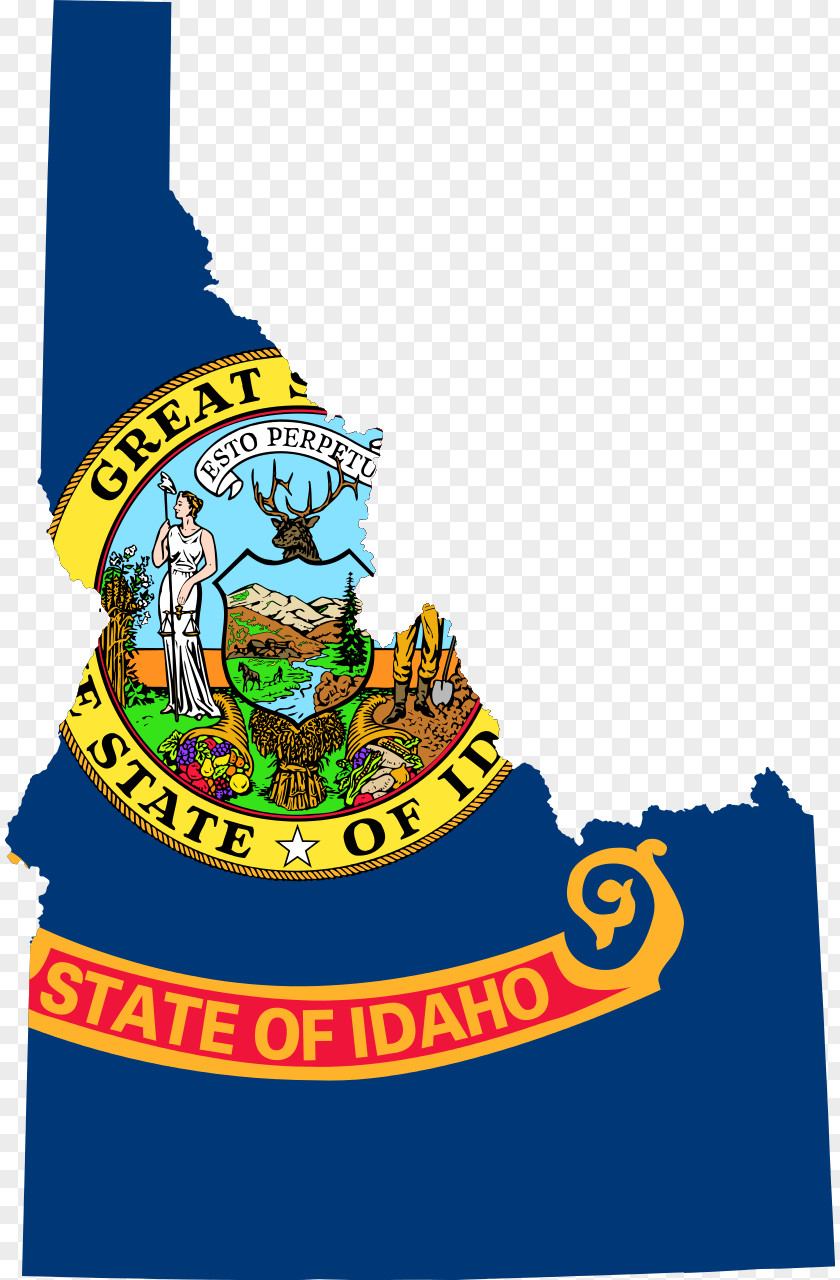 Flag Of Idaho Boise County, The United States State PNG
