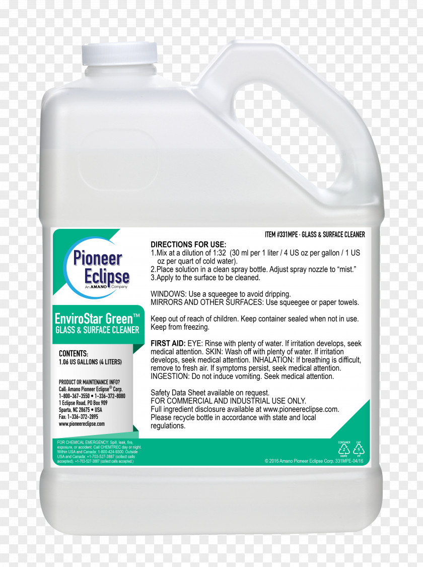 GLASS CLEANER Cleaning Cleaner Acid Ecology PNG