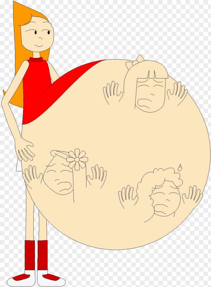 Pregnancy Candace Flynn Abdominal Tenderness Abdomen Phineas PNG