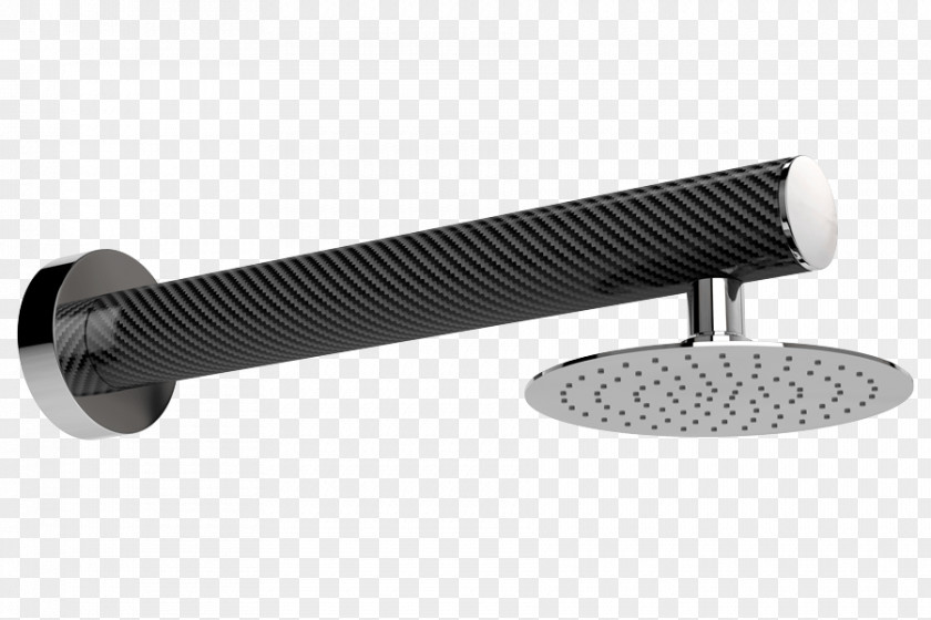 Shower Head Capri, Campania Steel Carbon Fibers Industrial Design PNG