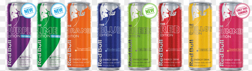 Special Summer Drink Red Bull GmbH Energy Can Flavor PNG
