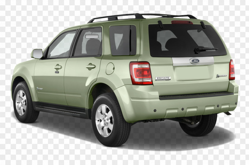 Black And White Suv 2011 Ford Escape Hybrid Car Motor Company 2013 PNG