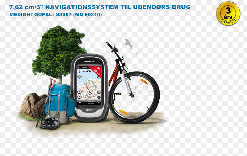 FAS Bicycle Frames Medion Personal Navigation Assistant Hybrid PNG