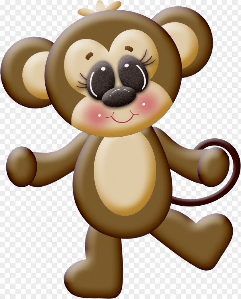 Monkey Ape Cartoon Illustration PNG