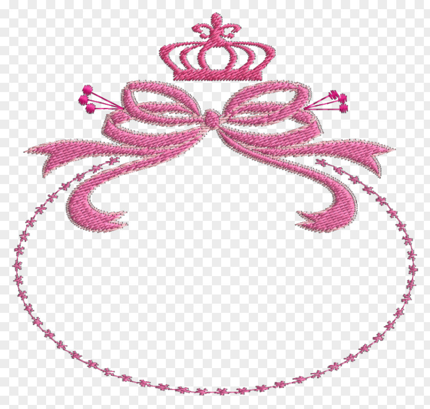 Ribbon Jewellery Embroidery Crown Pattern PNG