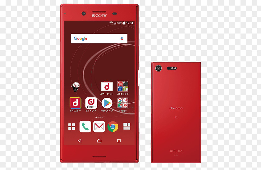 Smartphone Sony Xperia XZ Premium XZ1 NTT DoCoMo 新規契約 PNG