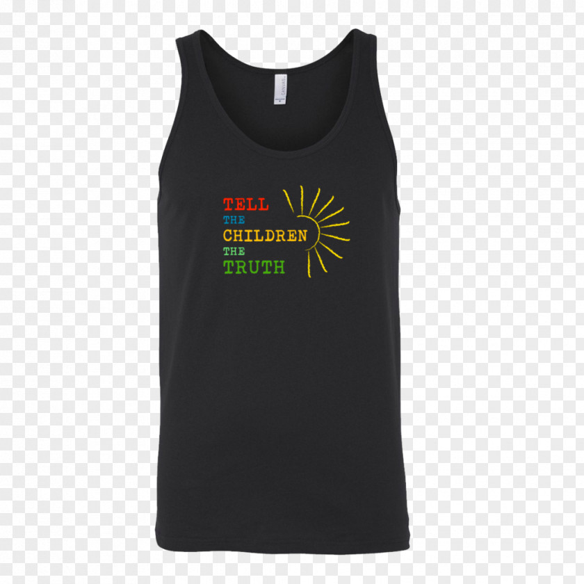 Black Children T-shirt Sleeveless Shirt Top Clothing PNG