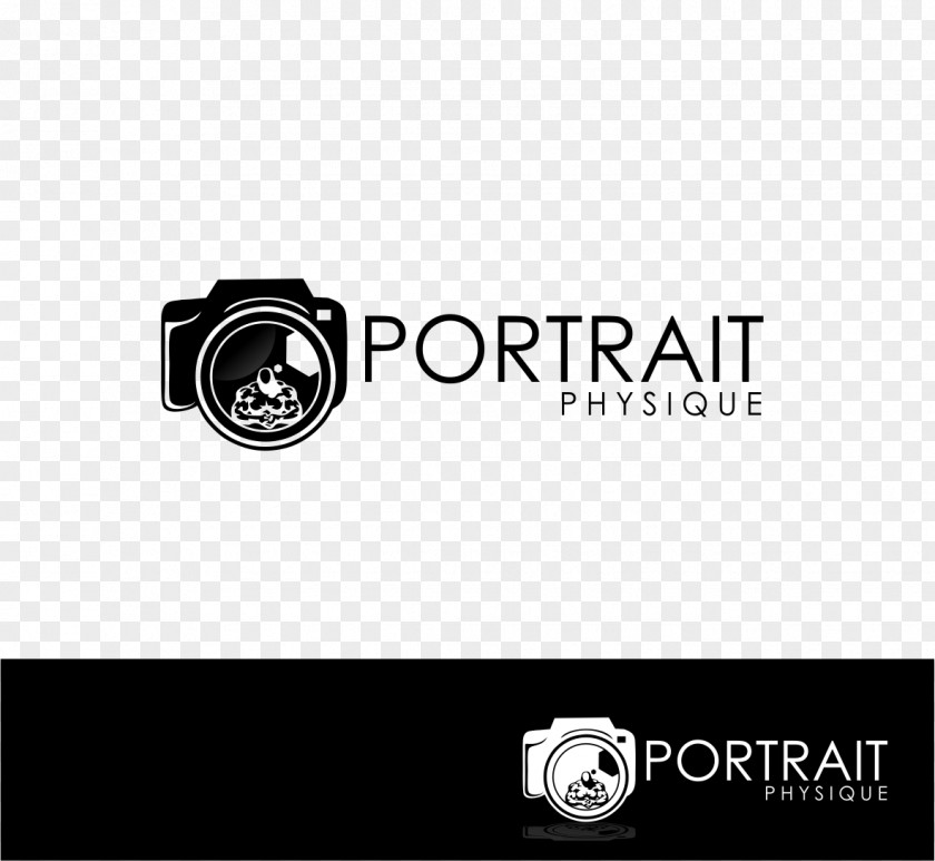 Design Logo Portrait Photography PNG