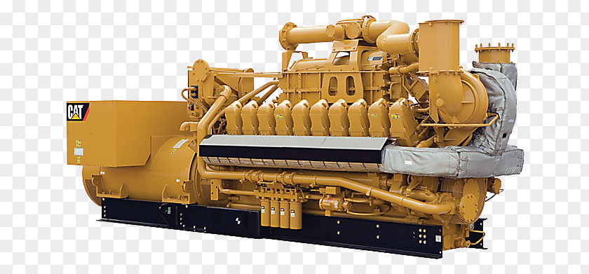 Diesel Generator Caterpillar Inc. Gas Engine Electric PNG
