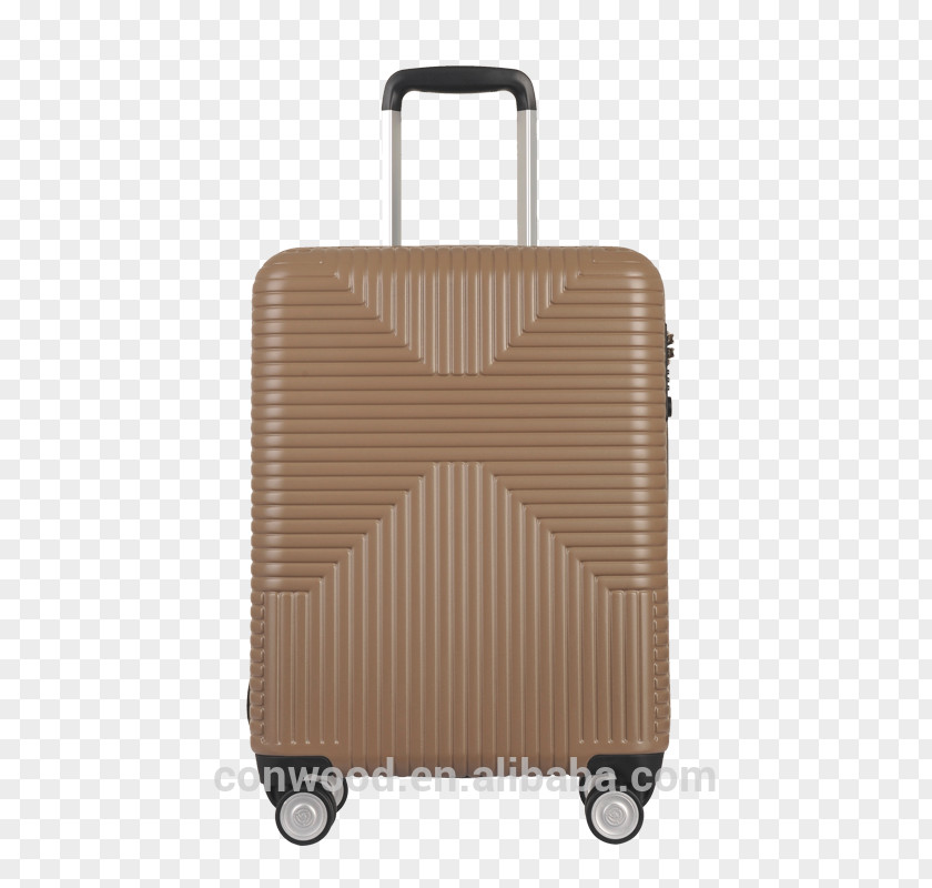 Suitcase Baggage Trolley Travel PNG